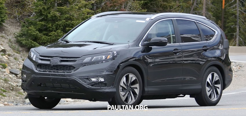 SPYSHOTS: Honda CR-V facelift gets revised looks 254648