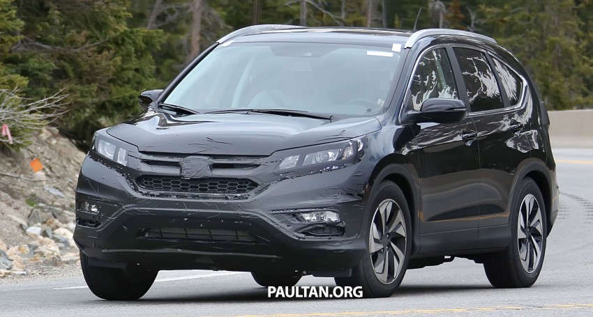 SPYSHOTS: Honda CR-V facelift gets revised looks 254649