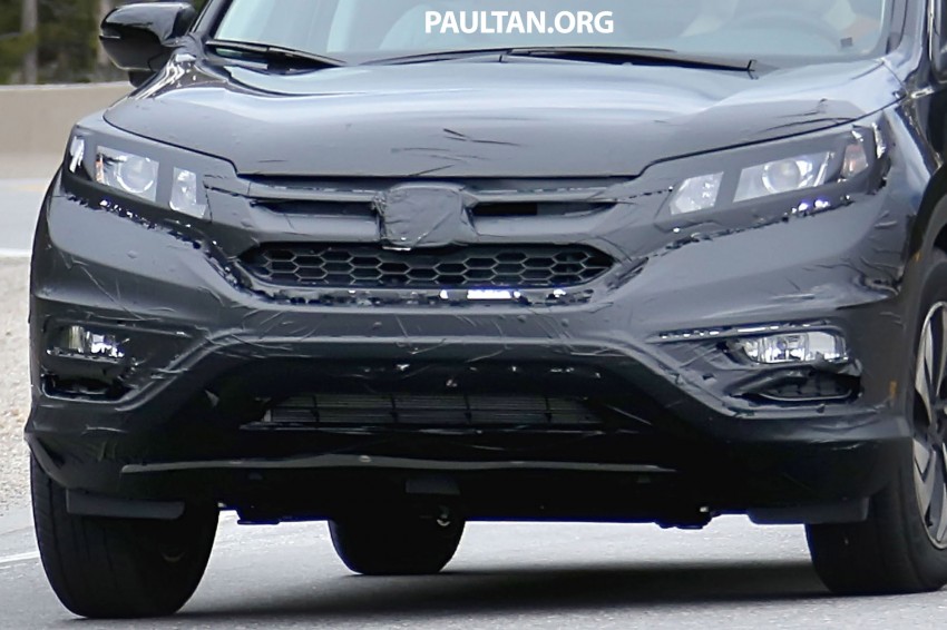 SPYSHOTS: Honda CR-V facelift gets revised looks 254650