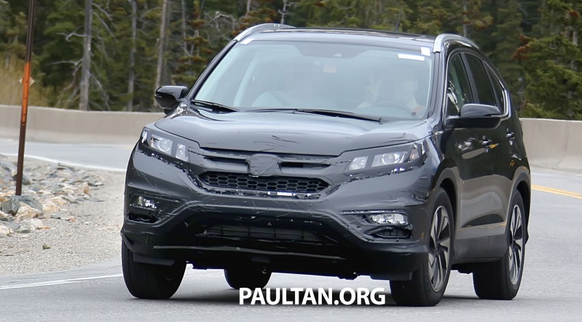 SPYSHOTS: Honda CR-V facelift gets revised looks 254651