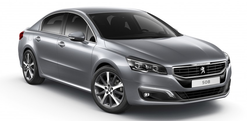 Peugeot 508 facelift unveiled – new face and engines 254726