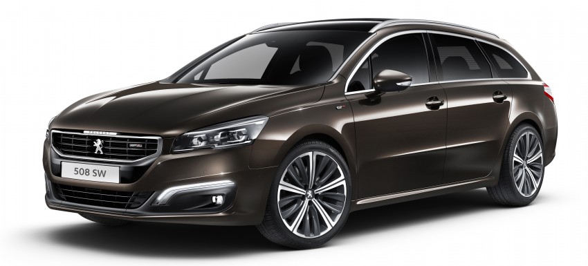 Peugeot 508 facelift unveiled – new face and engines 254714