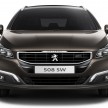 Peugeot 508 facelift unveiled – new face and engines