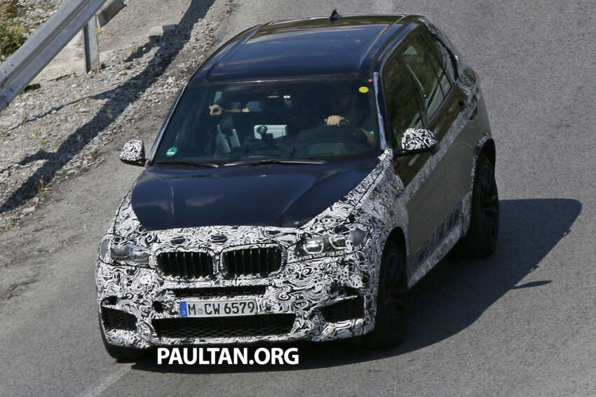 SPYSHOTS: BMW X5 M and X6 M flex their muscles 254468