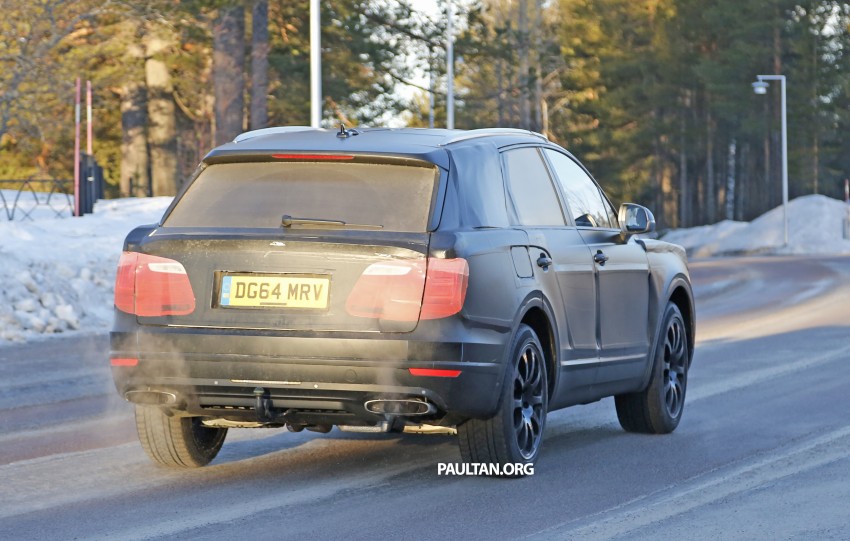 SPYSHOTS: Production Bentley SUV sighted on test 314839