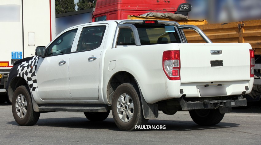 SPYSHOTS: Ford Ranger facelift and new Ford Everest 255158