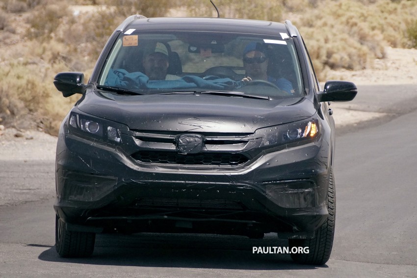 SPYSHOTS: Honda CR-V facelift gets revised looks 255449