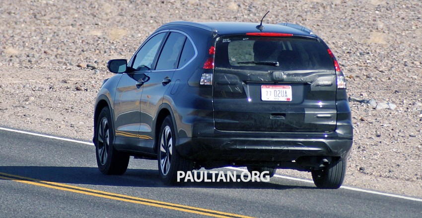 SPYSHOTS: Honda CR-V facelift gets revised looks 255447