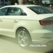 SPYSHOTS: Audi A3 Sedan 1.4T sighted in Glenmarie