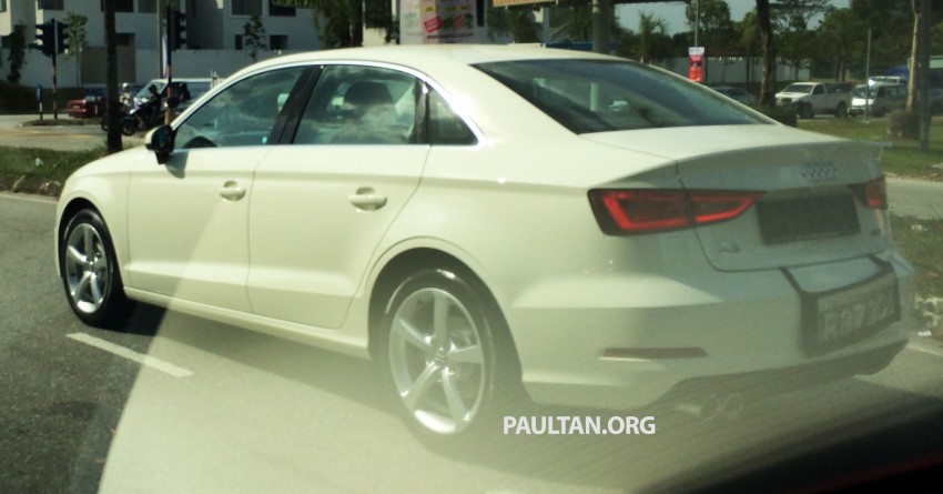 SPYSHOTS: Audi A3 Sedan 1.4T sighted in Glenmarie 255071