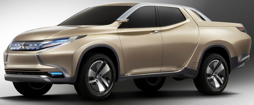 2014 Mitsubishi Triton – toned down Concept GR-HEV 253775