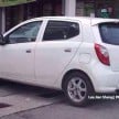 Perodua Axia – SE face revealed, yet more details