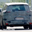 Next-gen Renault Espace; touchscreen system spied