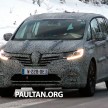 Next-gen Renault Espace; touchscreen system spied