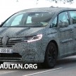 Next-gen Renault Espace; touchscreen system spied