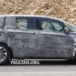 Next-gen Renault Espace; touchscreen system spied