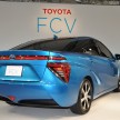 Toyota Mirai name confirmed for hydrogen fuel cell car