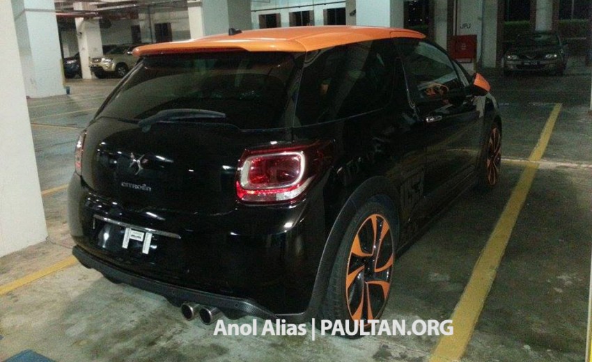 SPIED: Citroen DS3 Racing in Malaysia – 207hp! 256111