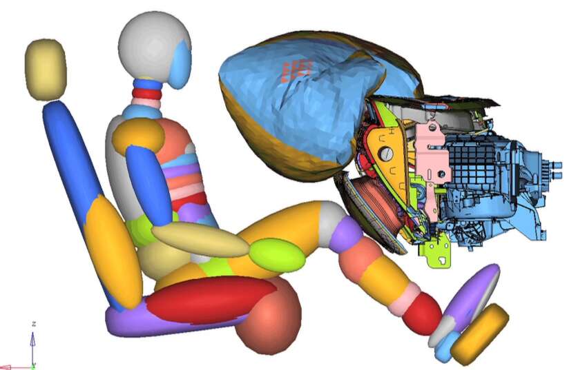 Ford to debut active glovebox knee airbag system 255027