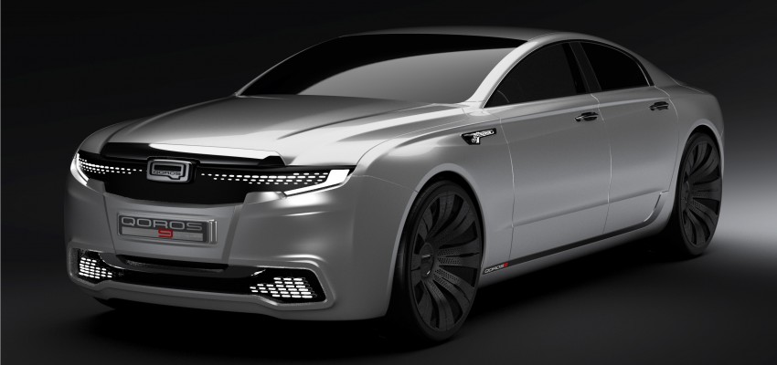 Qoros 9 Sedan Concept – a student’s 2020 vision 254775
