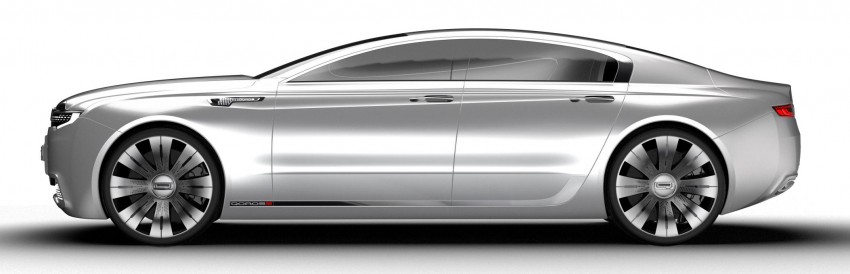 Qoros 9 Sedan Concept – a student’s 2020 vision 254773