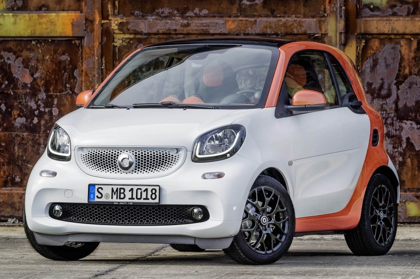 2015 smart fortwo and smart forfour city cars unveiled 259259