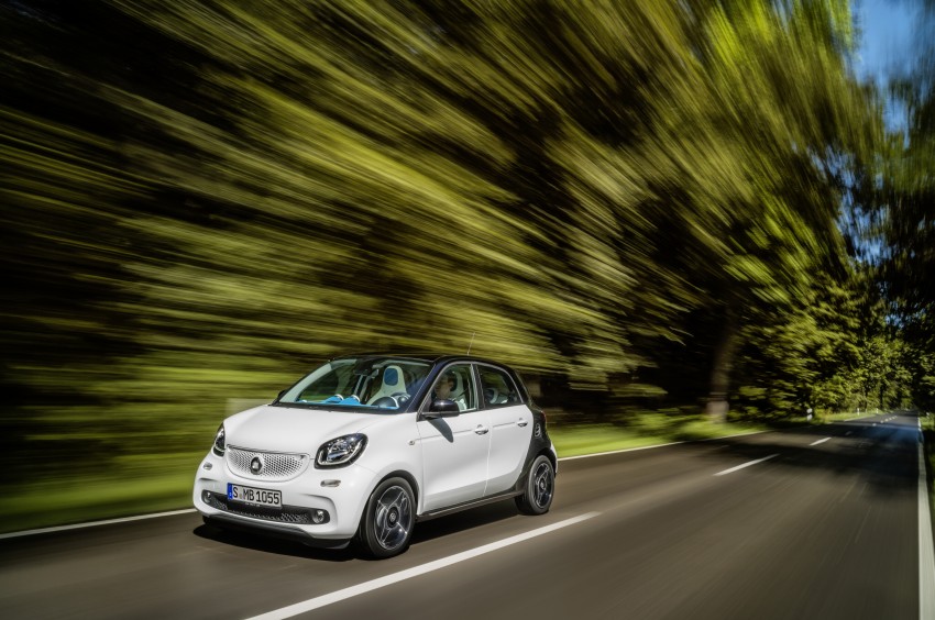 2015 smart fortwo and smart forfour city cars unveiled 259451