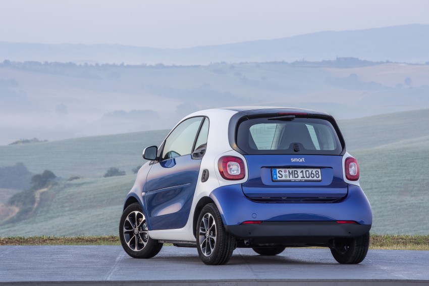 2015 smart fortwo and smart forfour city cars unveiled 259457