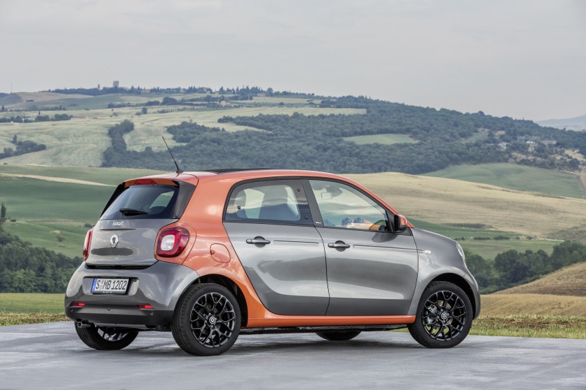 2015 smart fortwo and smart forfour city cars unveiled 259445
