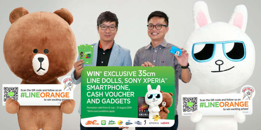 BHPetrol giving away LINE green packets with Raya stickers – great prizes in the #LINEORANGE contest 257912