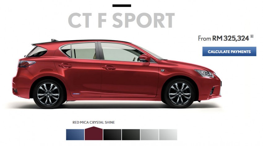 2014 Lexus CT 200h facelift now in Malaysia – price with full tax from RM257k, F Sport RM325k 259586