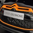 Citroen DS3 Racing on display at Glenmarie showroom