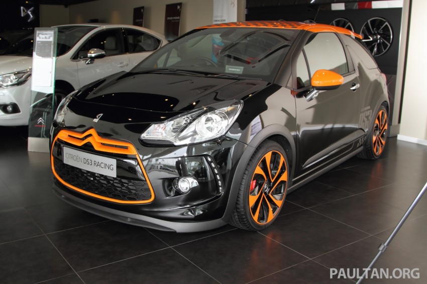 Citroen DS3 Racing on display at Glenmarie showroom 258602