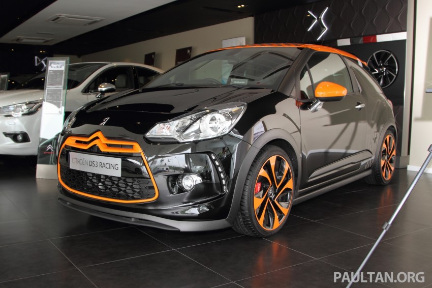 Citroen DS3 Racing on display at Glenmarie showroom 258603