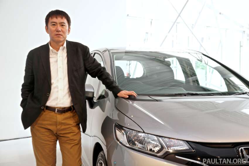 Interview with Daisuke Uragami, Assistant Large Project Leader of the third-generation Honda Jazz 259209