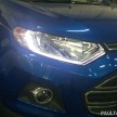 Ford EcoSport being previewed at SDAC showrooms – 1.5L Trend and Titanium variants, RM96k-RM104k