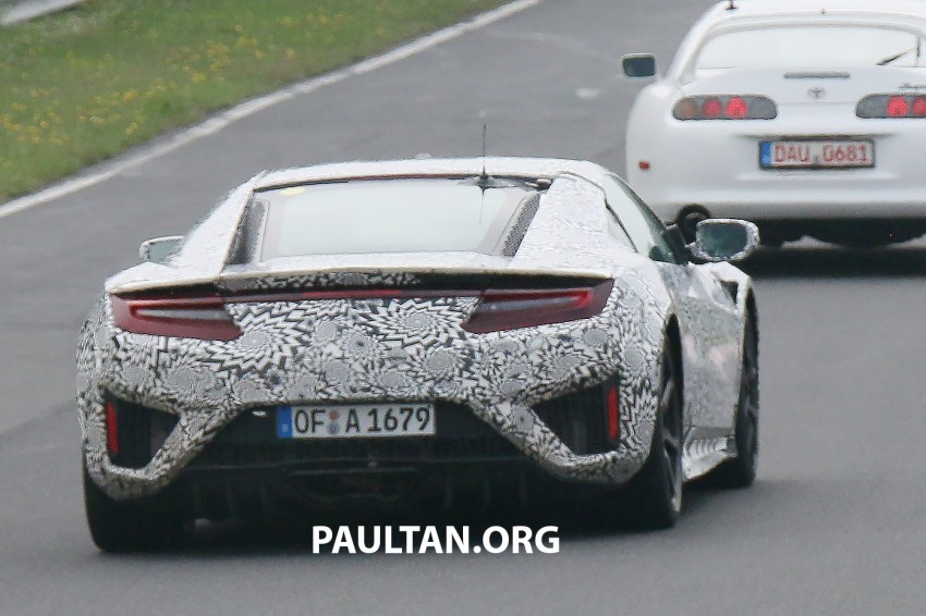 SPYSHOTS: 2015 Honda NSX caned around the ‘Ring 260187