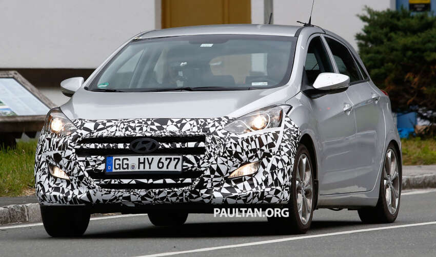 SPYSHOTS: Hyundai preparing i30 hatchback update in face of tougher C-segment competition 256868