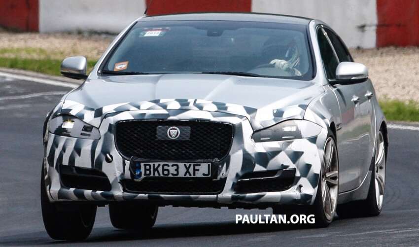 SPYSHOTS: Jaguar XJ facelift reveals some details 260265