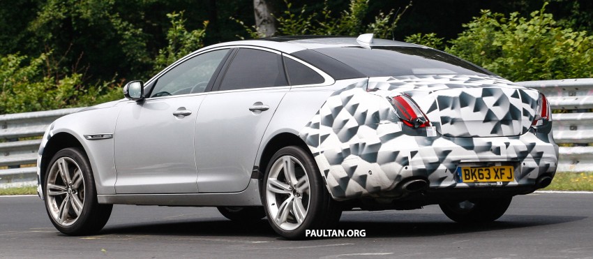 SPYSHOTS: Jaguar XJ facelift reveals some details 260262