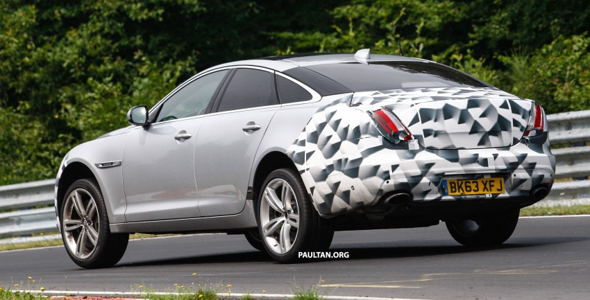 SPYSHOTS: Jaguar XJ facelift reveals some details 260261