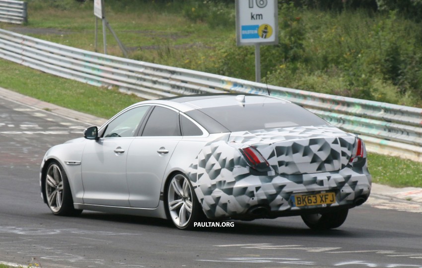 SPYSHOTS: Jaguar XJ facelift reveals some details 260435