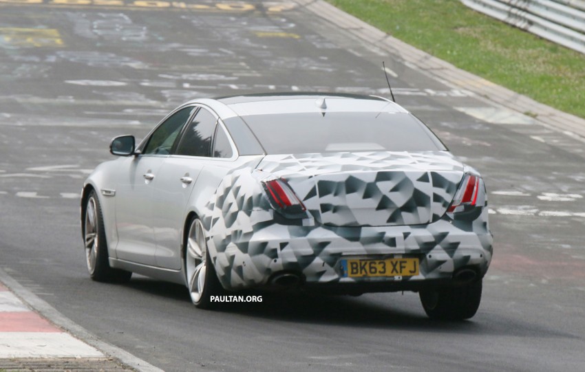SPYSHOTS: Jaguar XJ facelift reveals some details 260436