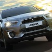 Minor updates for the Australian 2015 Mitsubishi ASX