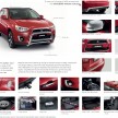 Minor updates for the Australian 2015 Mitsubishi ASX
