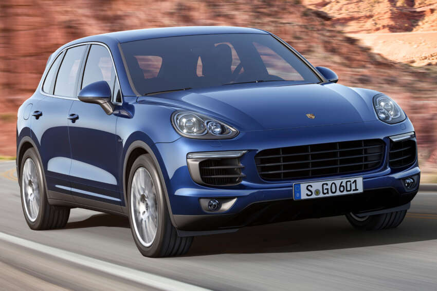 Porsche Cayenne facelift shown ahead of Paris debut, scheduled to come to Malaysia Q1 2015 260423