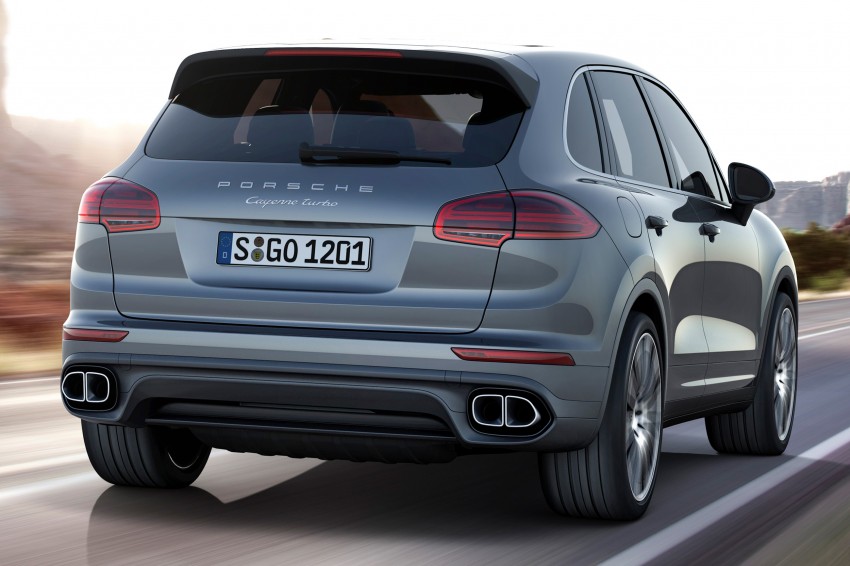 Porsche Cayenne facelift shown ahead of Paris debut, scheduled to come to Malaysia Q1 2015 260428