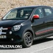 SPYSHOTS: New Renault Twingo RS on test – to share an engine with the smart forfour Brabus?