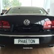 Volkswagen Phaeton successor delayed due to costs
