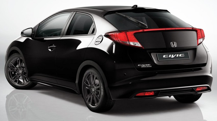 Honda Civic Black Edition introduced in the UK 257689